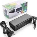 Power Supply for Xbox 360 E, AC Adapter Power Supply Brick with Power Cord for Microsoft Xbox 360 E Console, 100-240V