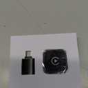 Wireless CarPlay Adapter, 2026 Upgraded 2 in 1 Wired to Wireless for Apple CarPlay & Android Auto, Mini USB Design Car Play Adapter with Type-C Extension, Plug and Play, Stable Connection & No Latency (White)