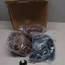 Premium Quick Change Surface Conditioning Discs, 2-Inch 3 Grit Nylon Non-Woven Disc, 1/4 Inch Roll Lock Holder for Die Grinder, Surface Striping, Grinding, Polishing, Fast Finishing