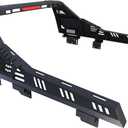 R25 Roll Bar for Mid Size Truck, Adjustable Modular Sport Bar/Chase Rack Compatible with Tacoma/Gladiator/Canyon/Ranger/Colorado/Frontier,Include Red Tail Light,700Ibs Capacity,No Drilling