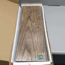 Live Edge Floating Shelf, 40 Inch Solid Elm Wood - Vintage Rustic Wood Wall Shelf with Invisible Brackets for Living Room, Kitchen, Bathroom