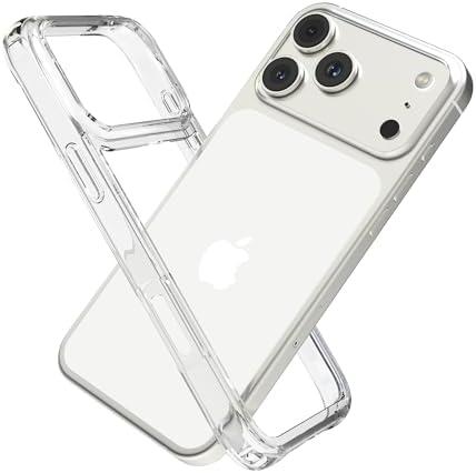 Wuwedo for iPhone 17 Pro Max Clear Bumper Frame No-Back Case, Slim Fit Ultra-Light Anti-Yellowing Transparent Protection Heat Dissipation Bezel Phone Cover Case 6.9" 2025