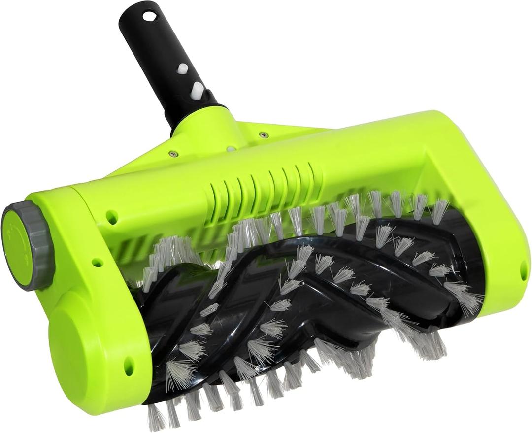 11-Inch Electric Pool Brush Head
Cordless Motorized IPX8 Waterproof Shaftless Magnetic Drive Roller Brush for Waterline & Wall Cleaning