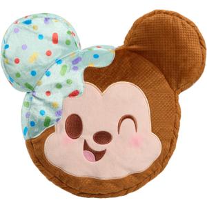 Just Play Disney Munchlings Squeeze-A-Munch Large Scented Mint Dipped Ice Cream Sandwich Mickey Mouse 10-inch Plush, Kids Toys for Ages 0