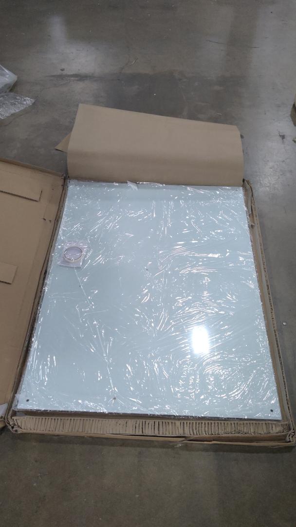 Amazon Basics Glass Dry-Erase Board, Magnetic Frameless