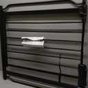 48-53 Inch Extra Wide Baby Gate for Stairs, Safety Dog Gate for Doorways, Pressure Mounted Walk Through Child Gate for Kids Pets No Drill Indoor and Outdoor, Black