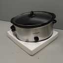 Crock-Pot 7 Quart Oval Manual Slow Cooker, Stainless Steel (SCV700-S-BR), Versatile Cookware for Large Families or Entertaining