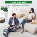 100Pcs(50 Pairs) Non-Woven Shoe Covers Disposable Non Slip for Indoors, Breathable | Durable Booties for Shoes Covers, Fits Up to Size 13 US Men (Gray)