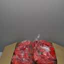 4 Pcs Red Artificial Rose Vine Hanging Faux Flowers Garland for Wedding Anniversary Birthday Party Background Arch Garden Home Wall Room Decor