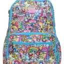 JuJuBe x tokidoki 20th Anniversary Zealous Celebration Backpack Diaper Bag, Purses for Women, Includes Changing Pad, Essentials for Mom, Newborn & Baby, Adjustable Padded Straps, Machine Washable