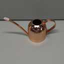 IMEEA Small Watering Can for Indoor Plants Stainless Steel Indoor Watering Can with Long Spout, 15oz/450ml (15oz (Rose Gold))
