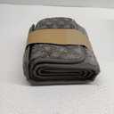 PURE ERA Carpet Stair Treads Tape Free Non Slip Indoor Stair Carpet Stair Protectors Pet-Friendly Non-Slip Skid Resistant Washable Reusable 8" x 30"(2 Pieces,Gray Mini-Diamond Trellis)