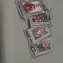 Klikel Picture Frames Ornament - Silver Small Hanging Picture Frames - Photo Ornaments For Tree - Set of 8 (Vertical)