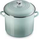 Le Creuset Enamel on Steel Traditional Stockpot, 16 qt., Sea Salt with Stainless Steel Knob