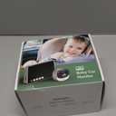 bonoch 5" 1440P Baby Car Camera - 360 Rotating Wide View Backseat Rear Facing Mirror for Baby, USB Powered with Charger, Easy Setup Car Seat Camera, Night Vision Monitor, Plug & Play Safe Driving