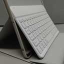 kenke Case with Keyboard for iPad 9th/8th/7th Generation 10.2 inch 2021/2020/2019 Detachable Wireless Bluetooth Keyboard Cover Thin & Light with Left Side Pencil Holder Auto Wake/SleepGray