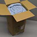 Maple&Stone Quilt Set Queen Size, Lightweight Light Blue Bedspread Ultrasonic Chevron Pattern Light Coverlet for All Season Comforter Bedding Decor - 3 Piece Full Bed Cover Sets (Full/Queen (90'' x 96''))