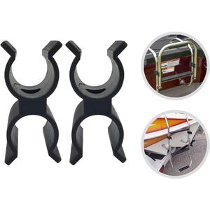 2 Pcs YOMESTE Pack Bimini Top Support Pole Clips 7/8" Takes Out The Noise and Shaking