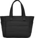 I IHAYNER Tote Bag for Women Lightweight Quilted Puffy Shoulder Handbag for Travel Work with Functional Compartments
