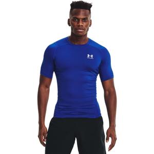 Under Armour Men's HeatGear Compression Short-Sleeve T-Shirt, Blue, Large