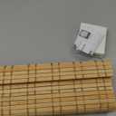 HIDODO Bamboo Blinds Shades for Windows Cordless Bamboo Roman Shades, Light Filtering Bamboo Roll Up Blind Window Treatment, 42" W x 64" L, Natural