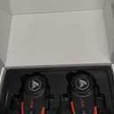 Motorcycle Helmet Bluetooth Headset 500meters 2 Riders Bluetooth Helmet Intercom Headset with CVC Noise Sound Quality Speakers Communication Systems Motorcycle Riding/Snowmobile/Cycling/Sports(（2PC）