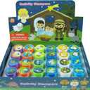 TINYMILLS 24 Pcs Nativity Christian Religious Stampers for Kids Holiday Party Goody Bag Sunday School Party Supplies Classroom Rewards