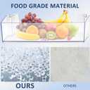 W11239961 W10900538 Door Bin Replacement,Refrigerator Door Shelf Compatible for Whirl-Pool Refrigerator Shelf Replaces 4591452 AP6333410 PS12578777 EAP12578777 Shelves 2Packs