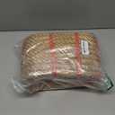 1 Inch x 50 Ft Hemp Rope, 900 Lbs Working Strength, 4 Strand Twisted Cord for Tug of War, Porch Swings, Landscaping & Decor