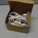 Christmas Light Stringer, C7 / E12 (Candelabra Base) Light Strand 12 Spacing, 25 Sockets 25ft SPT-1 18AWG White Wire, Fits C7 Incandescent or LED Bulbs