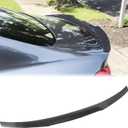 Real Carbon Fiber Rear Spoiler Compatible with 20142020 BMW F32 4 Series Coupe, High Kick Duckbill Trunk Lip Wing for 428i 430i 435i 440i Coupe