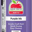 Apple Barrel Acrylic Paint, 16 oz, Purple Iris