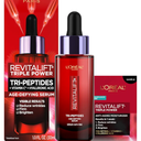 L'Oreal Paris Revitalift Triple Power Age-Defying Face Serum, Anti Aging Serum with 3 in 1 Benefits, Reduces Wrinkles, Firms and Brightens Skin, Includes Sample