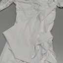 Atnlewhi Womens Vintage Lace Floral Off Shoulder Elegant Swing Dresses A-line Mini Dress for Party Cocktail Wedding (Medium)