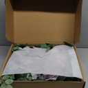 Ling's moment 2PCS Artificial Floral Swags Centerpieces Wedding Flower Purple Rose Garland Greenery Arrangements for Sweetheart Head Table Decor Car Wall Window Arch Garden Decor Lilac & Gold