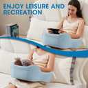 Lap Desk, Lap Desk for Laptop with Cushion, Laptop Desk, Laptop Stand for Bed, Computer Stand Table Workstation for Bed Sofa Couch or Travel