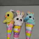 Coco Cones Easter Plush Toy by ZURU Cute Cuddly Friend in a Colourful Horn - Perfect for Easter and Collecting. (3 Pack)