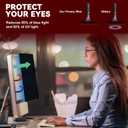 [2-Pack] 24 Inch Computer Privacy Screen Filter (16:9 Aspect Ratio) - Removable, Anti Glare & Blue Light Blocking, Compatible with HP Dell ASUS Acer Samsung Monitors