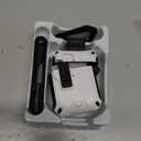 RFUNGUANGO for Airpods 2nd and 1st Generation Cases, Compatible with MagSafe, Drop Protection Case with Stand Function with Cleaning Tool, Full Body Shockproof Hard Case -A-Black+White