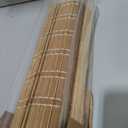 LazBlinds No Tools No Drill Cordless Bamboo Roman Shades, Light Filtering Window Treatment, Roll Up Bamboo Blinds for Windows 30'' W x 64'' H, Brown