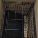 Amazon Basics Portable, Foldable Metal Wire Small Dog Crate with Removable Tray, Divider Panel, Single Door, Easy to Assemble, 24" x 18" x 20", Black