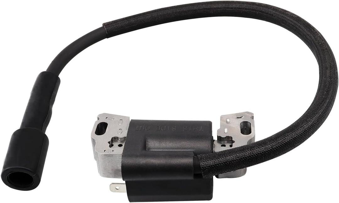 Ignition Coil and Spark Plug Kit for Briggs and Stratton 594626 594456 595304 799650 795315 592841 595038 Engine, Replace MTD G1236 CC760ES CC760 Lawn Mower Ignition Coil