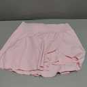 MAGCOMSEN Women's Tennis Skirt Pleated Golf Skirts with Pockets Shorts High Waisted Athletic Skorts Pickleball Workout (Medium, Light Pink)