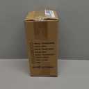 Makeup Brush Holder with Lid 360 Rotating Clear Dustproof Make Up Organizers for Vanity Bathroom Countertop, Black