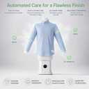 Automatic Ironing Machine,Hot Air Garment Dryer,Hands-Free Wrinkle Remover for Shirts & Pants,No Iron & Ironing Board,Portable with Remote Control,Fits S–3XL,Ideal for Apartments,Travel & Small Spaces