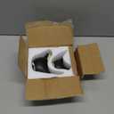 Notakia Small Birds Statues Home Decor Modern Style Decorative Ornaments for Living Room Decor, Bedroom, Office Desktop, Cabinets (Black 2Pcs Birds)