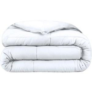 Bare Home Duvet Insert Kids Comforter - Extra Long - Goose Down Alternative - Ultra-Soft - Premium 1800 Series - All Season Warmth - Bedding Comforter (Twin/Twin XL, White)