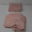 SNITIE Pink 96in Long Velvet Curtains with Grommet, Super Soft Thermal Insulated Noise Reducing Thick Light Filtering Velvet Drapes for Living Room and Bedroom, Set of 2 Panels, 52 x 96 Inch Long