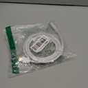 Pacroban DisplayPort (Source) to HDMI (Display) Cable, 4K 60Hz/FPS, CL3 Rated in-Wall Safe, 10-Foot White Cord