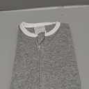 SwaddleDesigns Organic Transitional Swaddle Sack, Arms Up Swaddle with Half-Length Sleeves & Mitten Cuffs, Medium, 3-6 Months, 14-21 lbs, Heathered Gray